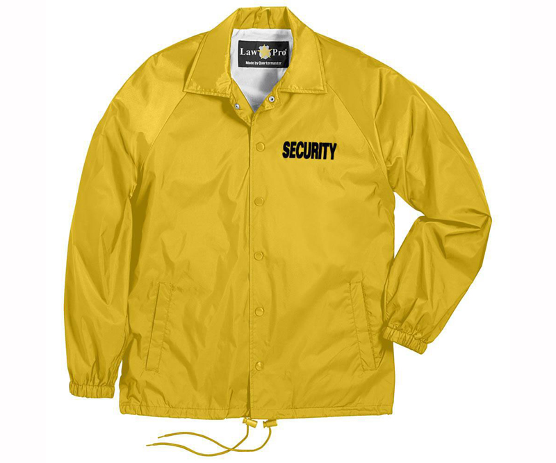 LawPro SECURITY Silkscreened Windbreaker (Large)
